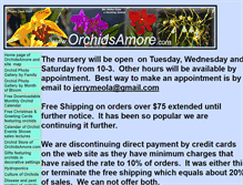 Tablet Screenshot of orchidsamore.com